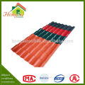 Spanish style design ASA resin 100% Waterproof plastic spanish roof tile cheap price